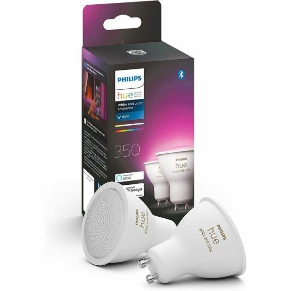 Okos Izzó Philips Pack de 2 GU10 MOST 97762 HELYETT 79949 Ft-ért!