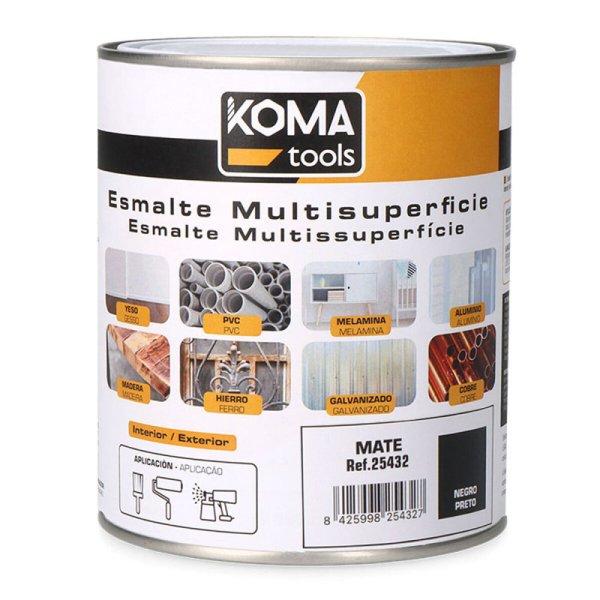 Akril zománc Koma Tools Fekete Matt 750 ml MOST 14177 HELYETT 8483 Ft-ért!