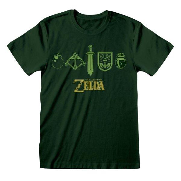 Unisex rövid ujjú póló The Legend of Zelda Icons Sötétzöld MOST 31479
HELYETT 17668 Ft-ért!