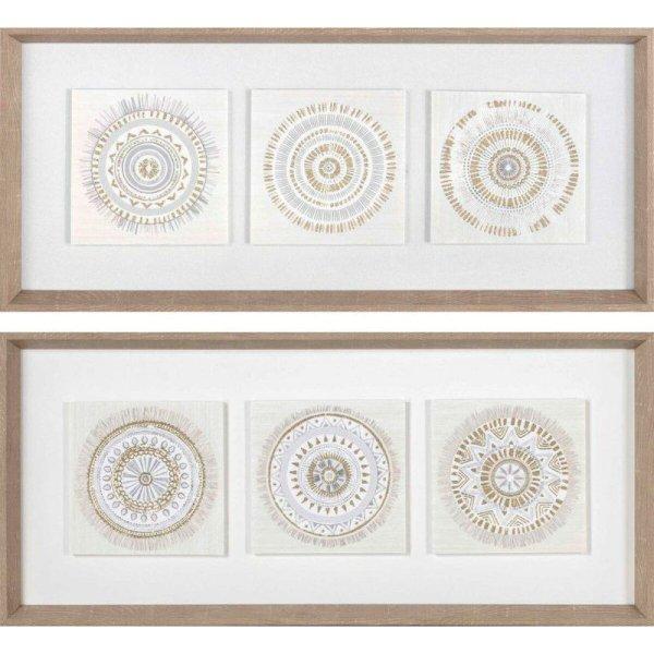 Kép DKD Home Decor 61 x 3,8 x 26 cm 63,5 x 4 x 28,6 cm Körös Skandináv (2
egység) MOST 35833 HELYETT 20975 Ft-ért!