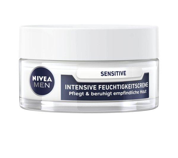 Nivea Intenzíven hidratáló krém Men Sensitive (Intensive
Face Cream) 50 ml