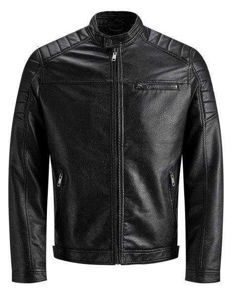 Jack&Jones Férfi dzseki JJEROCKY 12172908 12147218 Black S