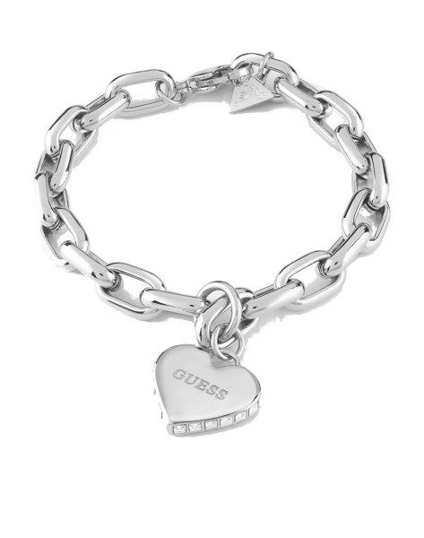 Guess Jellegzetes acél karkötő szívvel Falling In Love
JUBB02228JWRH 14,5 - 18,5 cm - D