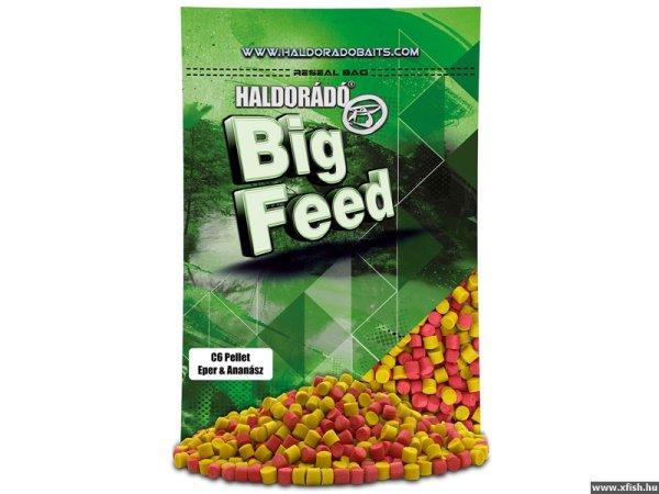 Haldorádó Big Feed - C6 Pellet - Eper&Ananász 700G 6Mm