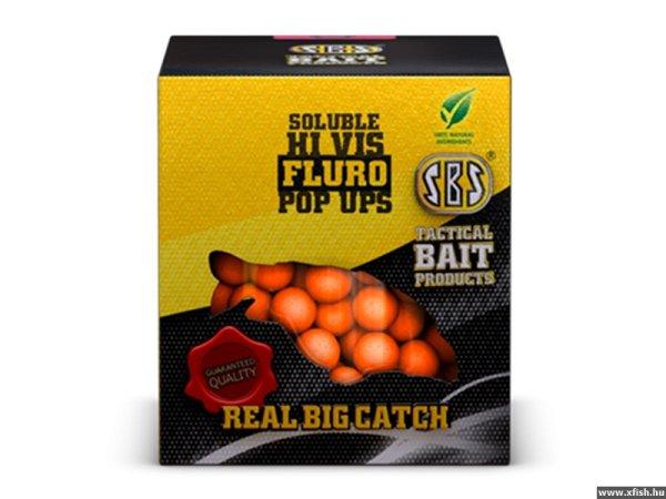Sbs Fluro Pop Ups Lebegő Oldódó Bojli Strawberry Jam Eper Lekvár 10mm 20g