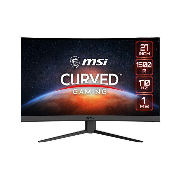 MSI Monitor GAMING G27CQ4 E2 Ívelt VA LED 27" WQHD 2560x1440, 16:9, 3000:1
CR, 250cd/m2, 1ms, 170Hz, DP, HDMI