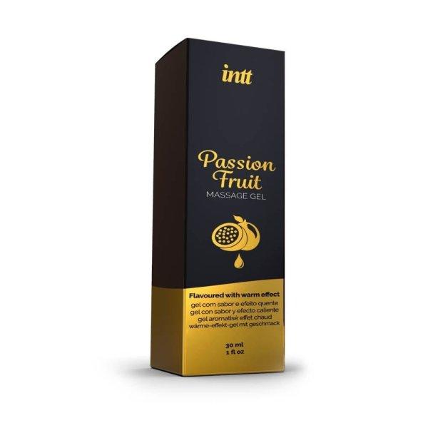  MASSAGE GEL PASSION FRUIT GLASS BOTTLE 30ML + BOX 