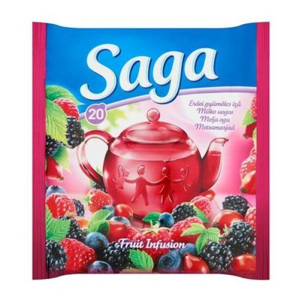 Gyümölcstea, 20x1,7 g, SAGA, erdei gyümölcs