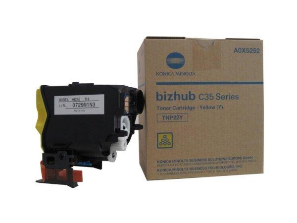 Konica Minolta Bizhub C-35 (TNP-22Y) Yellow toner