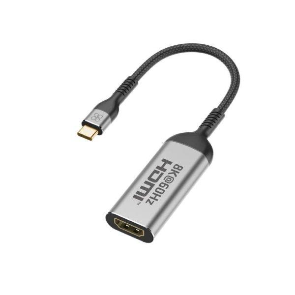 Promate MediaLink-8K 8K@60Hz CrystalClarity USB-C to HDMI Adapter