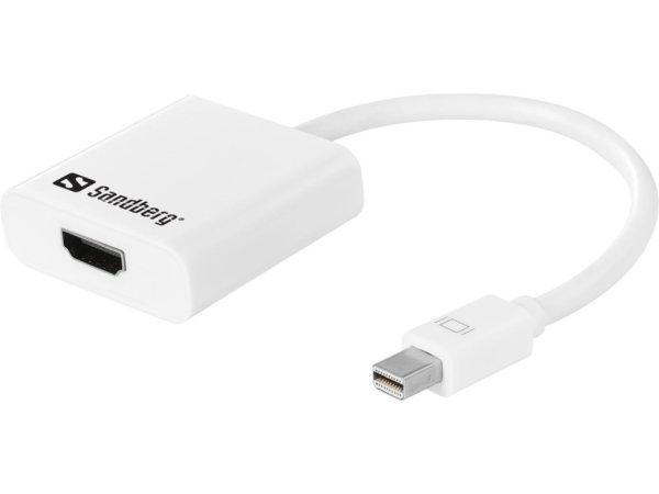 Sandberg Adapt MiniDP>HDMI White