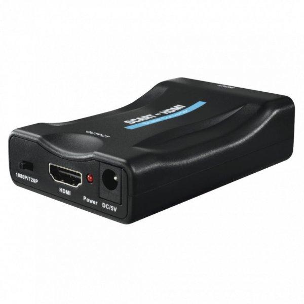 Hama AV Converter Scart to HDMI Black