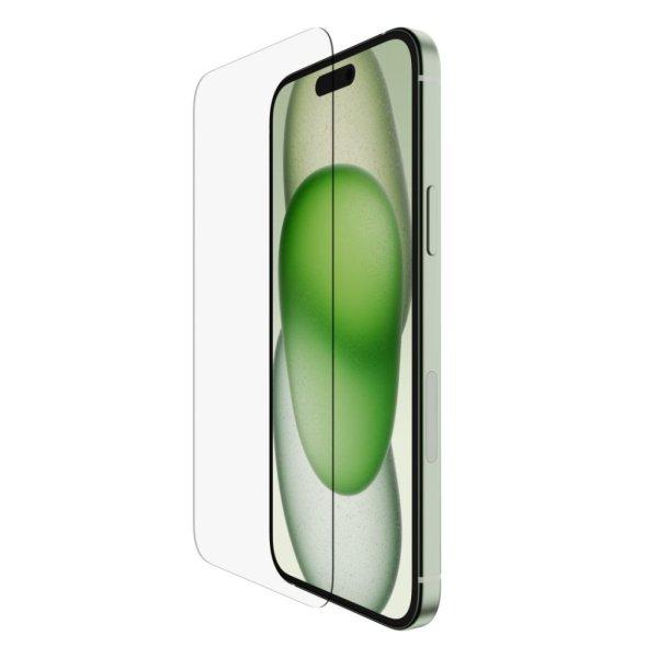 Belkin ScreenForce TemperedGlass Treated Screen Protector for iPhone 15 Plus/14
Pro Max