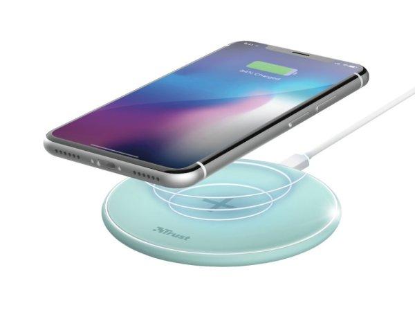 Trust Qylo Fast Wireless Charging Pad 7.5/10W Turquoise