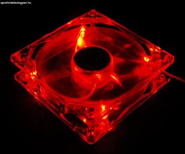 Akyga AW-12A-BR System Fan 12cm Red LED OEM