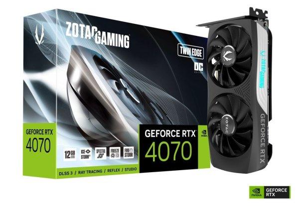 Zotac GeForce RTX4070 12GB DDR6X Twin Edge OC