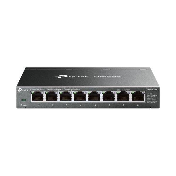 TP-Link DS108G-M2 Omada 8-Port 2.5G Multi-Gigabit Unmanaged Desktop Switch