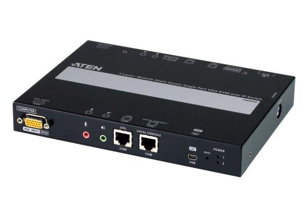 ATEN 1-Local/Remote Share Access Single Port VGA KVM over IP Switch