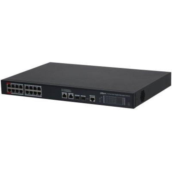 Dahua S4220-16GT-190 20-Port Managed Desktop Gigabit Switch with 16-Port PoE