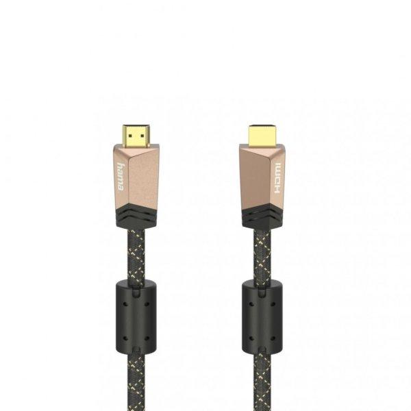 Hama FIC premium High Speed HDMI kábel ethernettel 1,5m Black