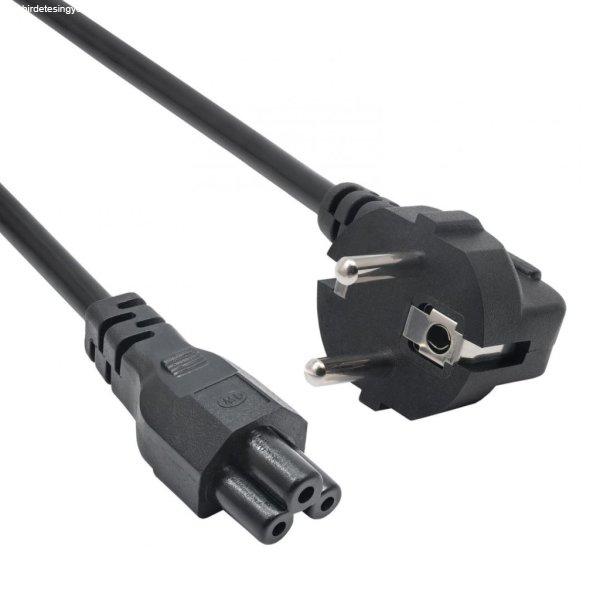 Akyga AK-NB-08C Power Cable Clover CU CEE 7/7 / IEC C5 1m