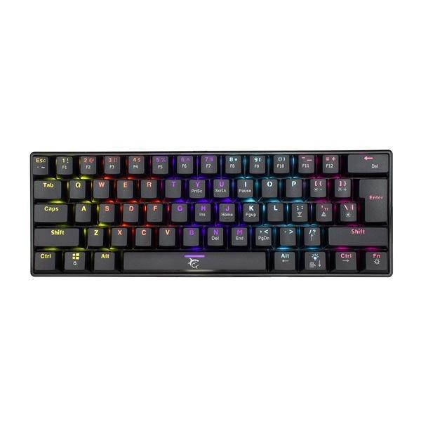 White Shark GK-2022B Shinobi Red Switches Mechanical 60% Gaming Keyboard Black
HU