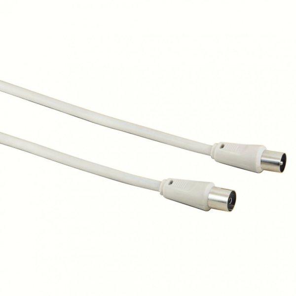 Hama ST 75dB duplán árnyékolt 7,5m antenna cable White