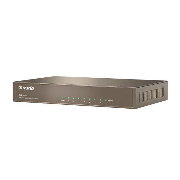 Tenda TEG1008D 8-Port Gigabit Desktop Switch