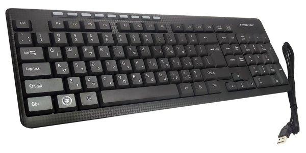 Silverline KB-MM818 billentyűzet Black HU