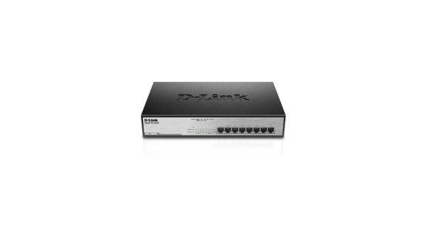 D-Link DGS-1008MP 8-Port Desktop Gigabit Max PoE Switch