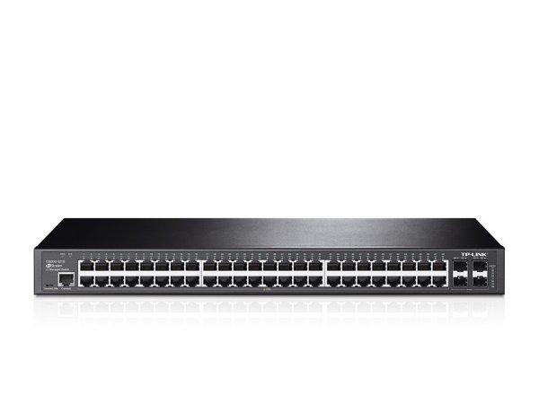 TP-Link T2600G-52TS (TL-SG3452) JetStream 48-Port Gigabit L2 Managed Switch with
4 SFP Slot