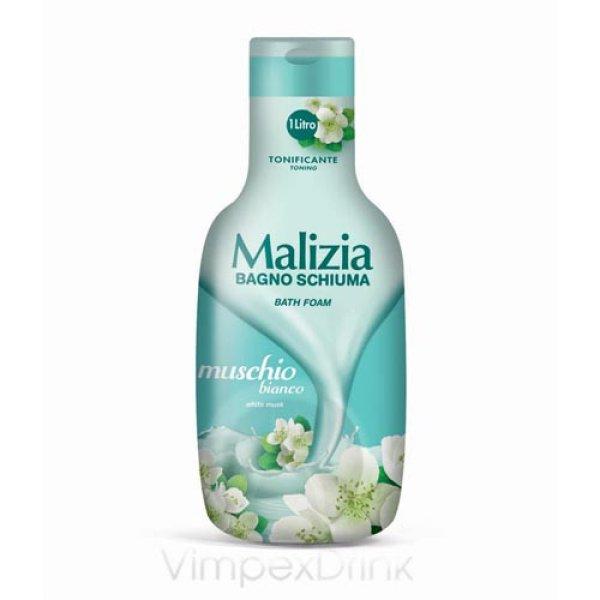 Malizia habfürdő 1000ml Fehérpézsma (MuschioBlanco)