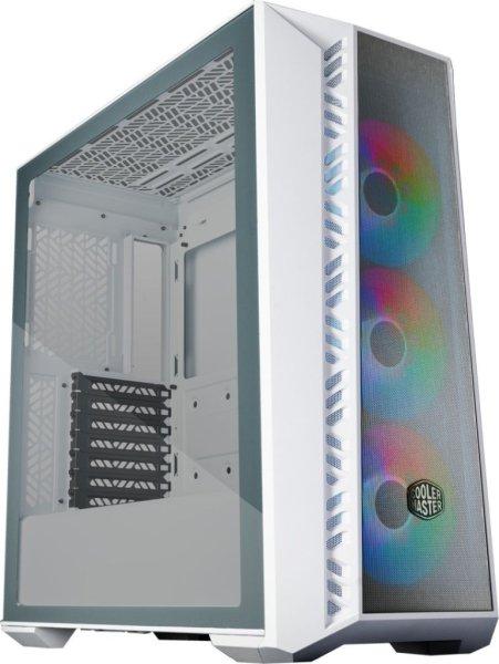 Cooler Master MasterBox 520 Mesh ARGB Tempered Glass White