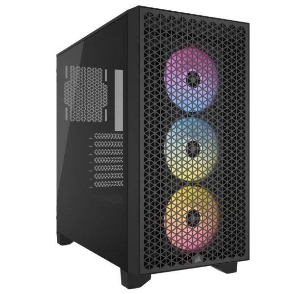 Corsair 3000D RGB Airflow Tempered Glass Black