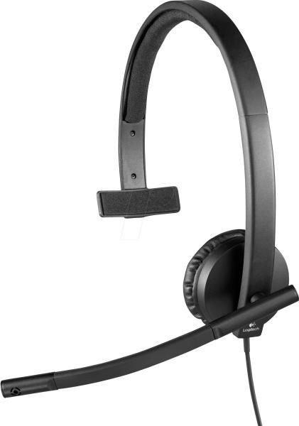 Logitech H570E USB Headset Mono Black + Brio Webkamera Black