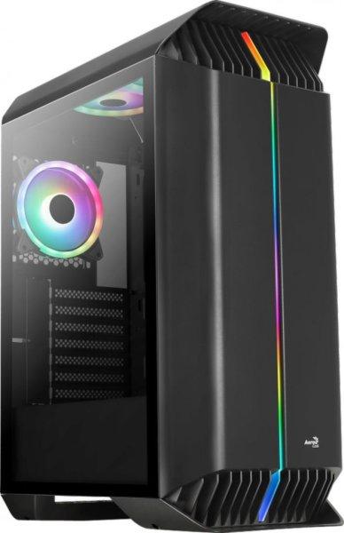 Aerocool Gladiator Duo-G-BK-v1? ARGB Tempered Glass Black