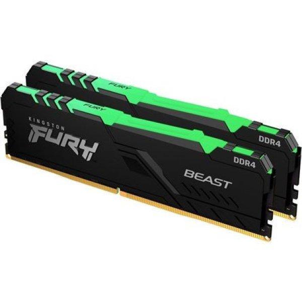 Kingston 16GB DDR5 5200MHz Kit(2x8GB) Fury Beast RGB