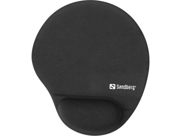 Sandberg Memory Foam Round Egérpad Black