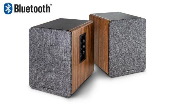 wavemaster Base Bluetooth Speaker System Wood/Grey