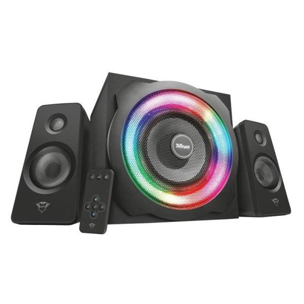 Trust GXT 629 Tytan RGB Illuminated 2.1 Speaker Set Black