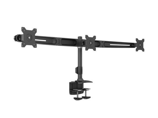 Multibrackets M VESA Desktopmount Triple Desk Clamp 15"-24" Black