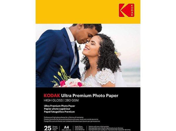 Kodak Ultra Premium Gloss 280g A4 25db Fényes Fotópapír