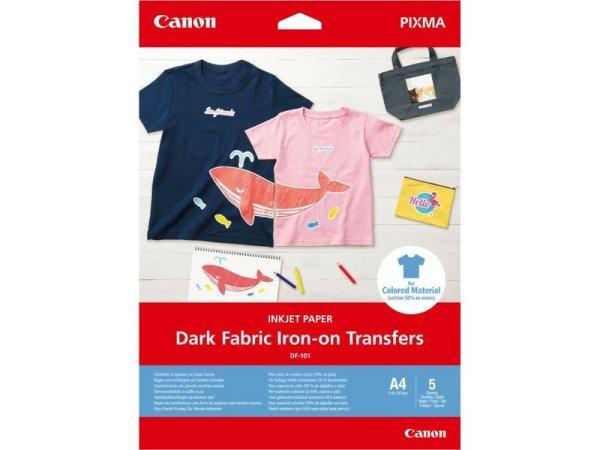 Canon DF-101 Dark Fabric Iron-on 160g A4 5db Vasalható Fotópapír