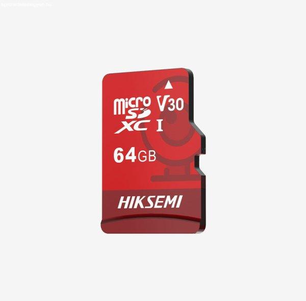 HikSEMI 64GB microSDXC Neo Plus Class 10 UHS-I V30 adapter nélkül