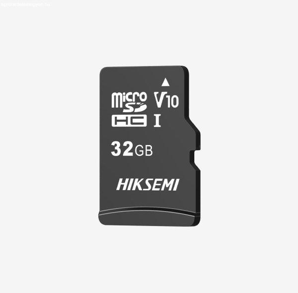 HikSEMI 32GB microSDHC Neo Class 10 UHS-I V10 adapter nélkül