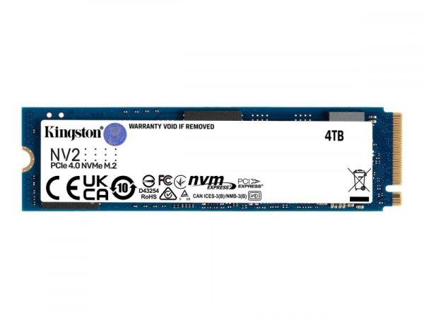 KINGSTON 4TB NV2 M.2 2280 NVMe SSD