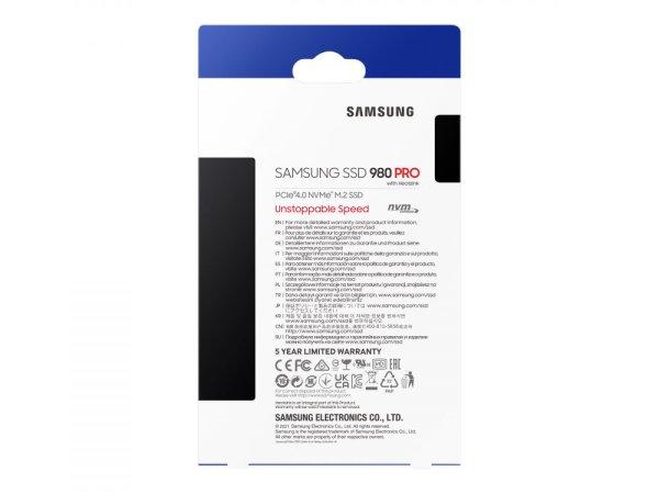 SAMSUNG 980 PRO 2TB SSD PCIe 4.0heatsink