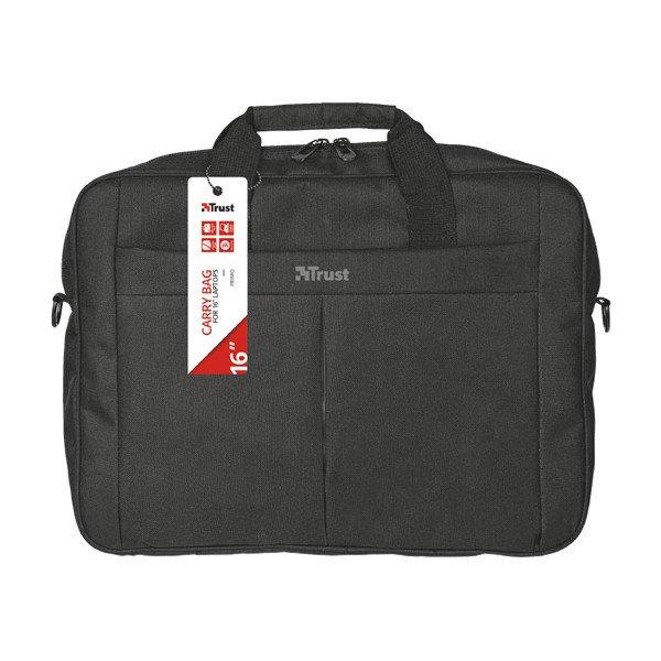 TRUST Notebook táska 21551 (Primo Carry Bag for 16" laptops - black)