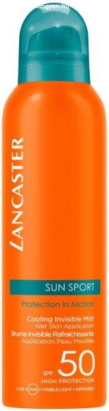 Lancaster Láthatatlan barnító permet hűsítő
hatással SPF 50 Sun Sport (Cooling Invisible Body Mist) 200 ml