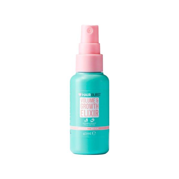 Hairburst Volumennövelő és hajnövesztést
serkentő elixír (Volume & Growth Elixir) 40 ml